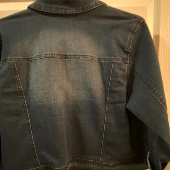 Style & Co Womens Jean Jacket XXL EUC - Picture 10 of 15